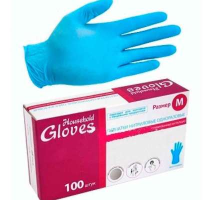 Перчатки нитриловые Household Gloves фото
